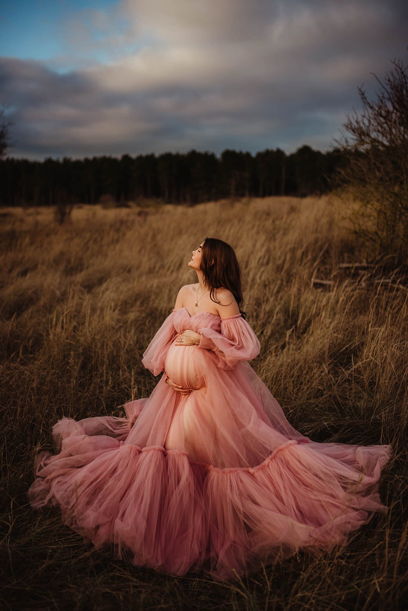 Maternity Photo Shoot Dress for Pregnancy Photography Sessions