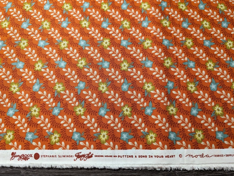 Songbook Fabric by Stephanie Sliwinski for Moda - Etsy