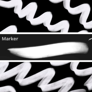 Pincel marcador para Procreate Digital Art y iPad Lettering / Procreate Tools / Procreate Lettering