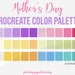Mother's Day Procreate Color Palette | Lettering | Digital Art | iPad ...