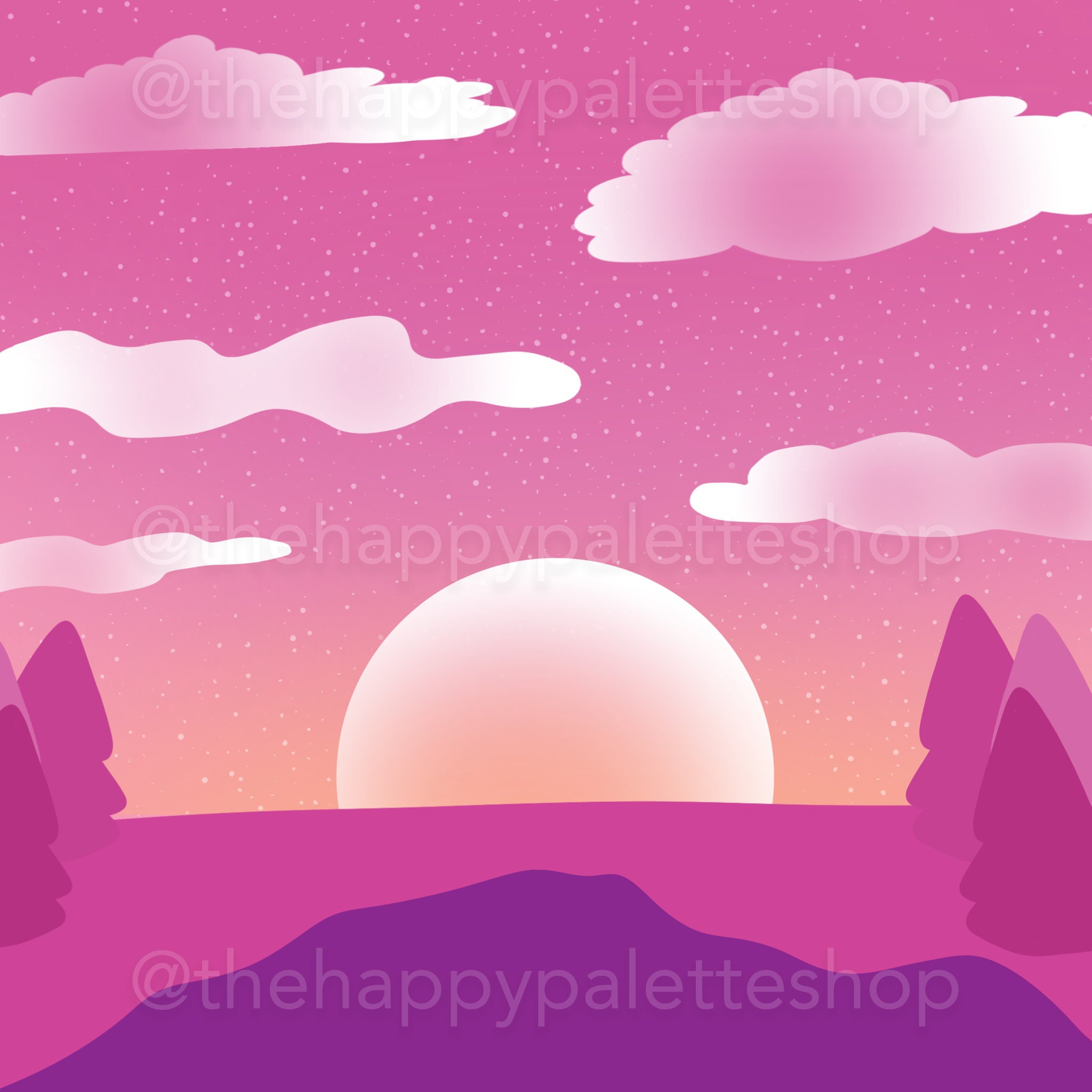 Concert Lights Procreate Color Palette | Lettering | Digital Art ...