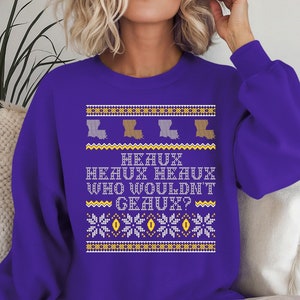 Lsu ugly christmas sweater hot sale