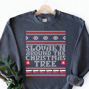 Slovakia Xmas Shirt, Funny Slovak Christmas Shirt, Funny Slovakia Shirt, Slovak Pride Gift, Slovakia Ugly Sweatshirt, Veselé Vianoce Shirt