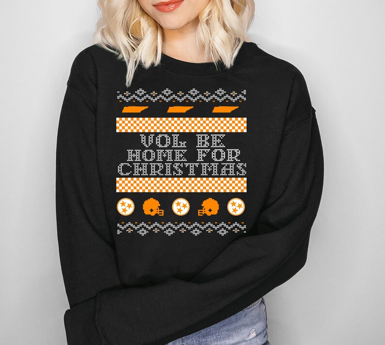 Vols Christmas Shirt, Vols, Holiday Shirt, Ugly Christmas Sweater, Christmas Sweater, University of Tennessee, Holiday, Tennessee, Vols image 2