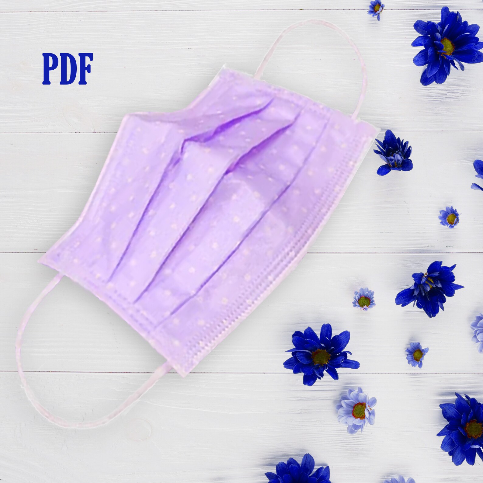 Face Mask Pattern PDF, Face Mask Pattern Instant Download, DIY Mask ...