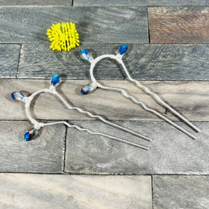 Hair Fork, Swarovski Hair fork, Hair Pins, Hair Accessory