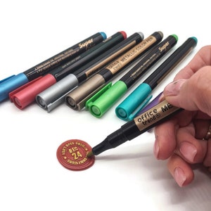 Farbstift Metallic Paint Pen Farbiger Permanentmarker