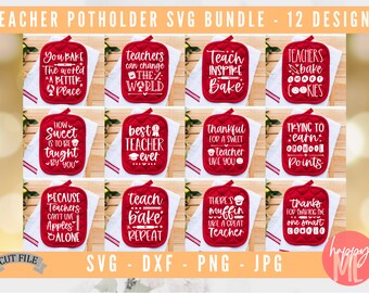 Download Teacher Pot Holder Svg Etsy