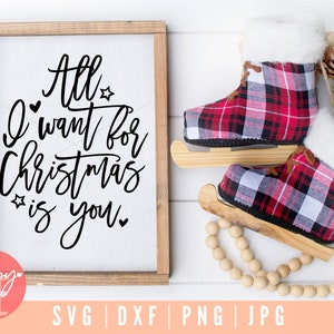 All I Want For Christmas Is You SVG, Love Christmas svg, Merry and Bright svg, Merry Christmas Yall svg, I Love Christmas svg, Winter svg