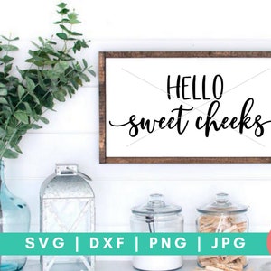 Hello Sweet Cheeks SVG, Bathroom Quote SVG, Bathroom Sign svg, Restroom Svg, Soak Your Worries svg, Get Naked svg, Funny Bathroom svg