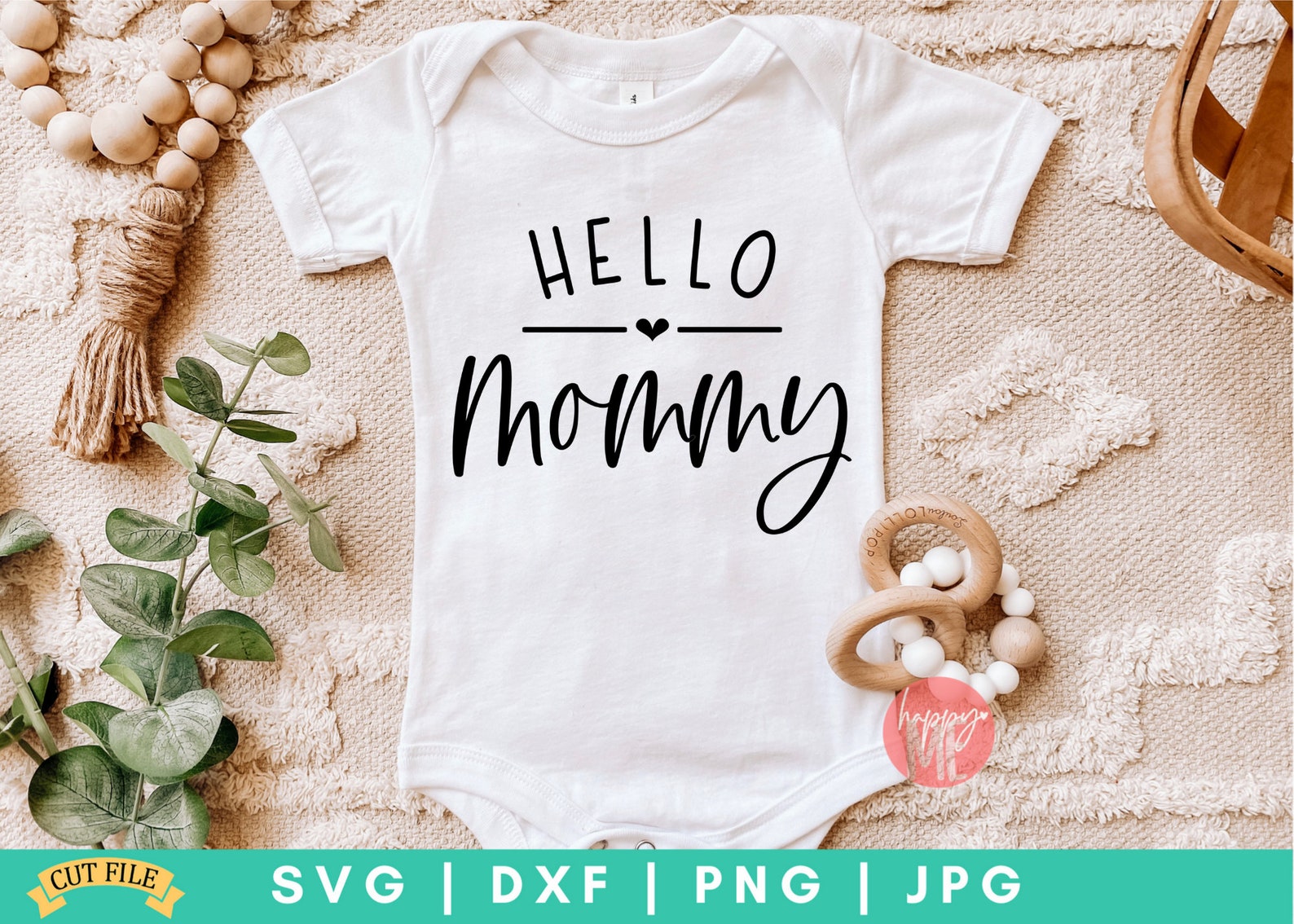 Download Hello Mommy SVG Baby Announcement svg Pregnancy SVG ...