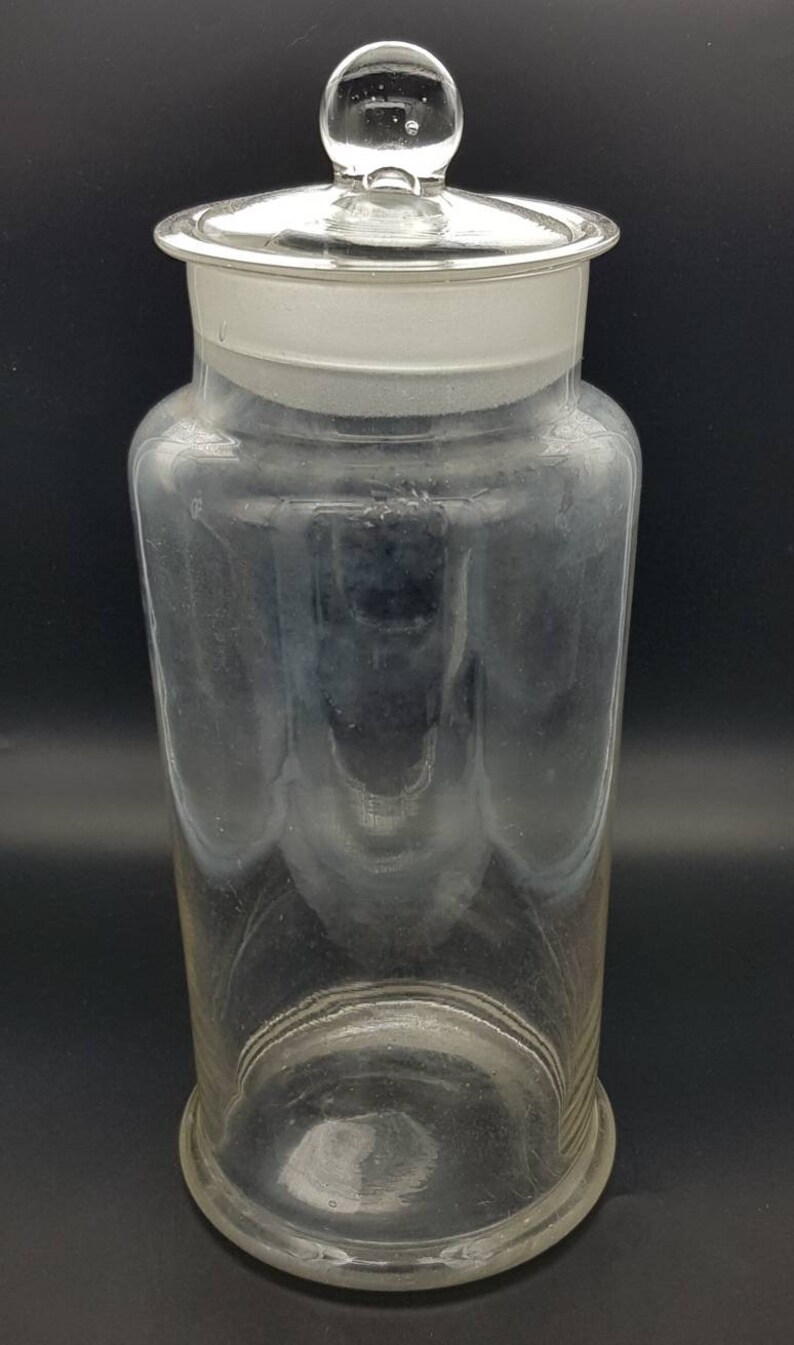 Victorian Glass Sweet Jar 12 Etsy