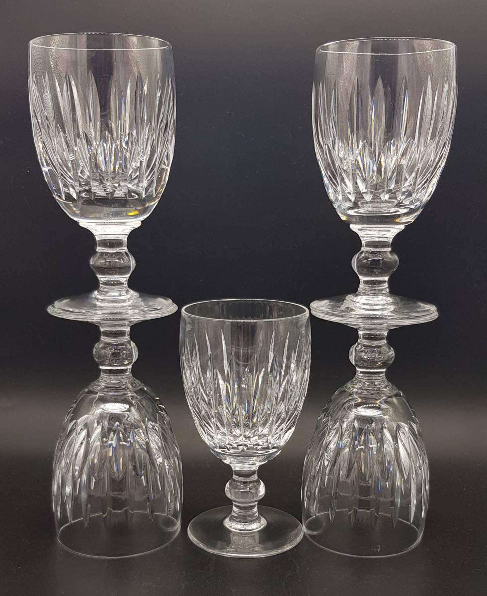 Discontinued WATERFORD Crystal MAUREEN Cut White Wine Glass X Etsy