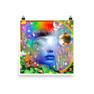 DREAM WEAVER - Surreal and Visionary Art Giclée Poster