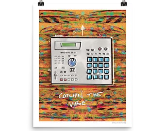 Poster MPC 2000xl – Stampa Giclée del produttore musicale hip hop