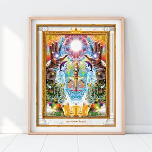 LIGHT WIZARDRY - Visionary Art Print