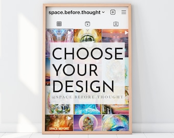 私のInstagramページ@space.before.thoughtからお気に入りのデザインを選んでください