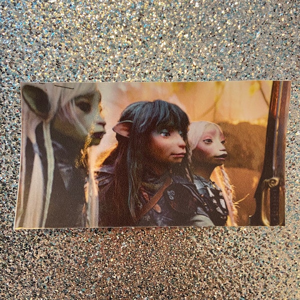 Dark Crystal Age of Resistance Battle at Stone In The Wood Heavy Duty Quality Vinyl Laminated Scene Sticker Jim Henson Brian Froud