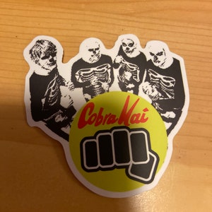 Cobra Kai The Boys Snake Vinyl decal Sticker karate Kid
