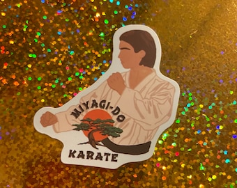 Cobra kai Robbie Miyagi Do Karate Kid Lawrence bucanan waterproof Decal lightweight vinyl car laptop small sticker