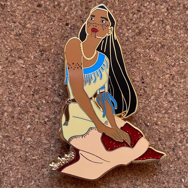 Historical Princesses Fantasy Pin Series: Pocahontas IN HAND