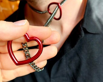Double O-Ring Slip Chain Unisex – Versatile accessory for style and passion