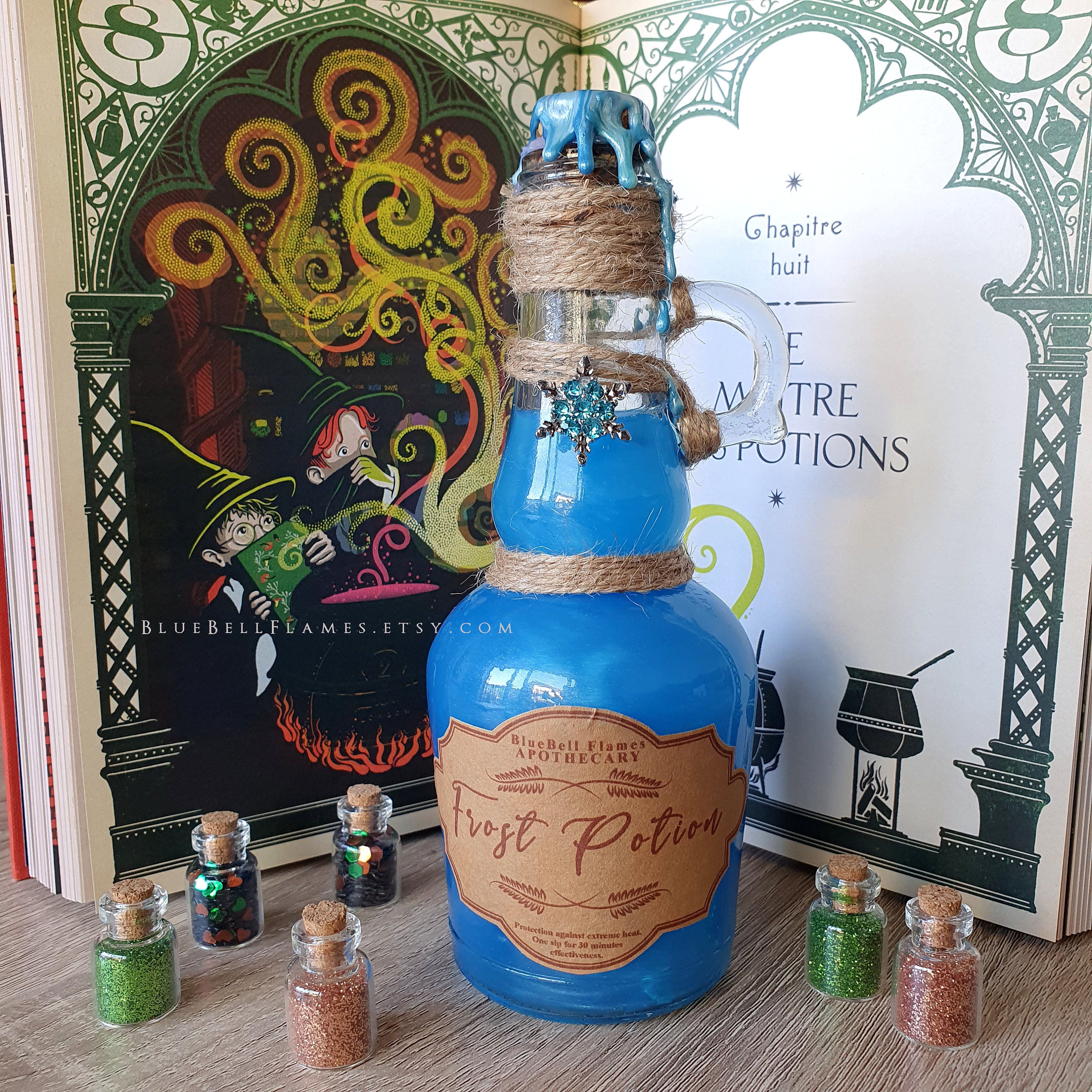 Frost Potion, Potion de Gel // Apothicaire Glace, Flocon, Hiver, Neige