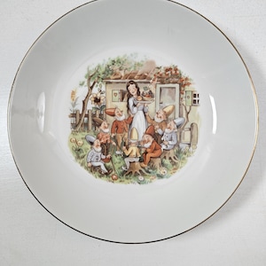 Lot De 6 Assiettes Plates Duralex – Porcelaine De Saxe Vintage GDR Colditz