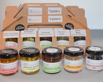 Gourmet Mushroom Taster Jars - 5 42ml Jars