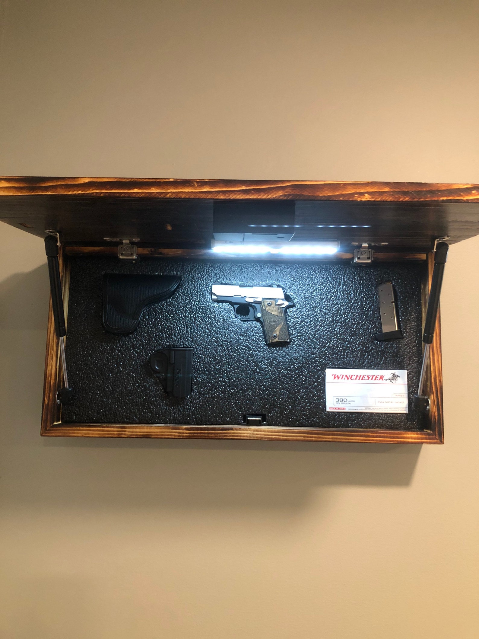 American Flag Wall Safe Etsy