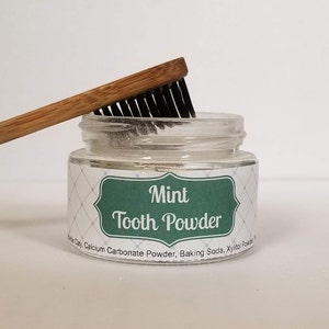 Mint Remineralizing Tooth Powder