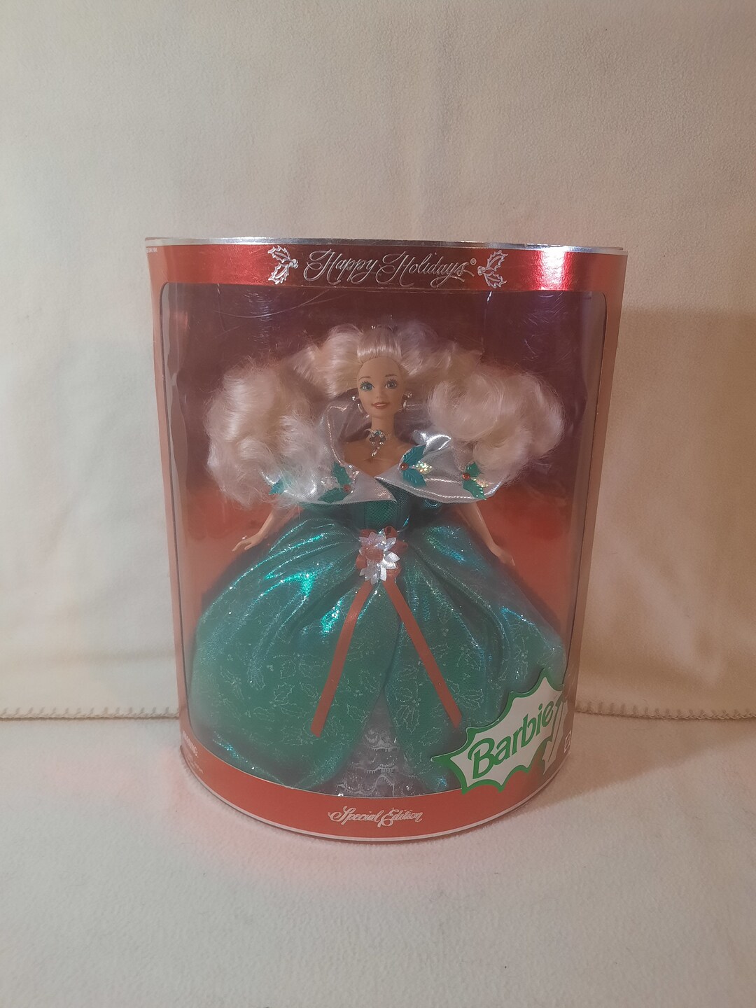 1995 Happy Holidays Special Edition Barbie - Etsy