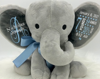 Free Free 329 Elephant Ear Birth Stats Svg SVG PNG EPS DXF File