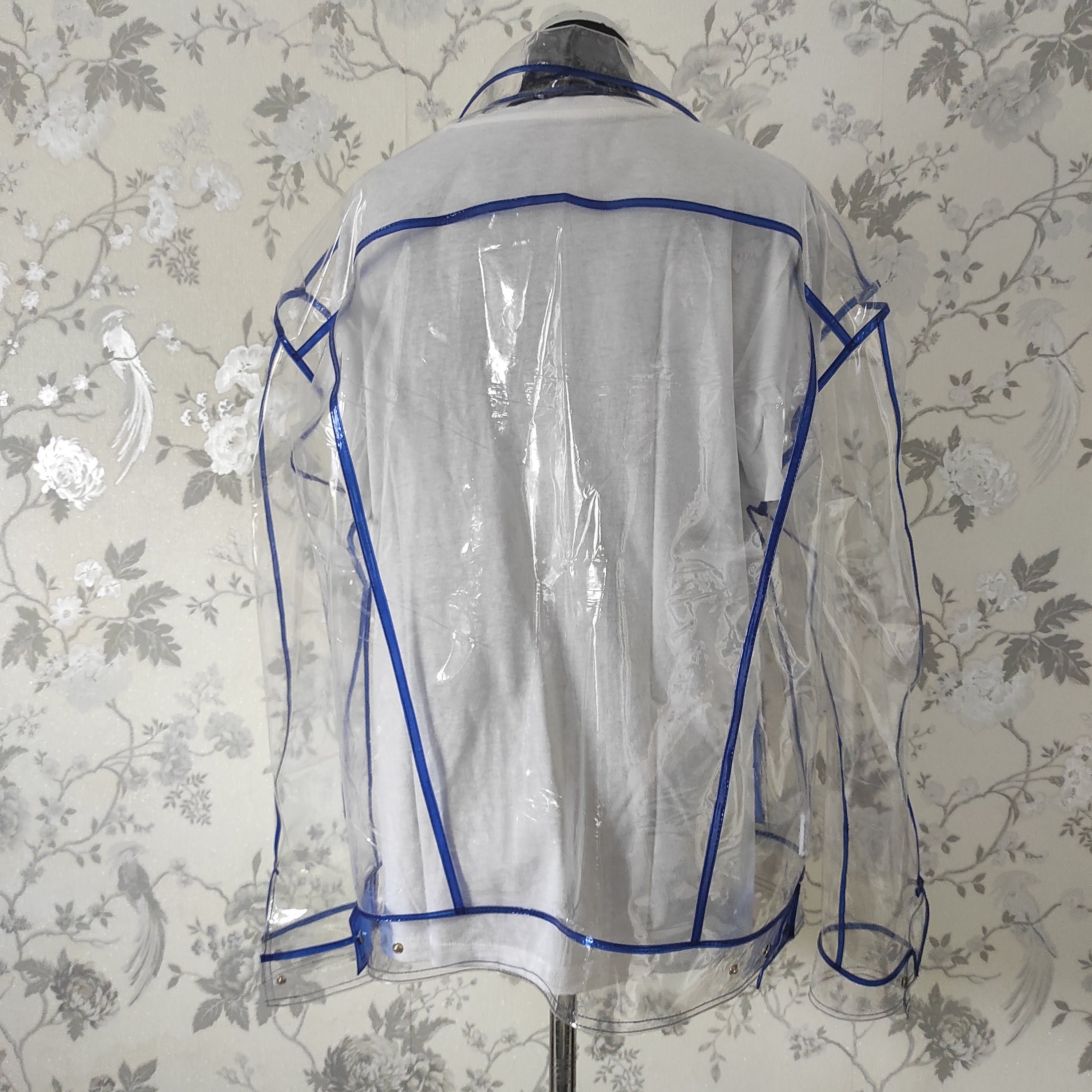 Vinyl Rain Jacket. Clear PVC Jacket Men. Etsy UK