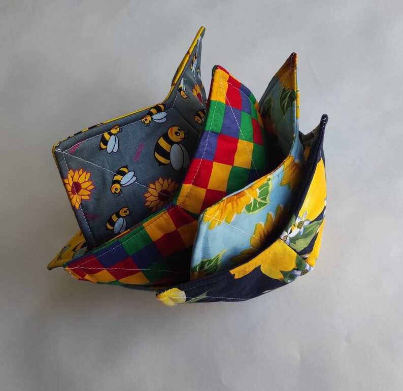 Soup Bowl Cozy. Quilted Hot Bowl Holder. Etsy