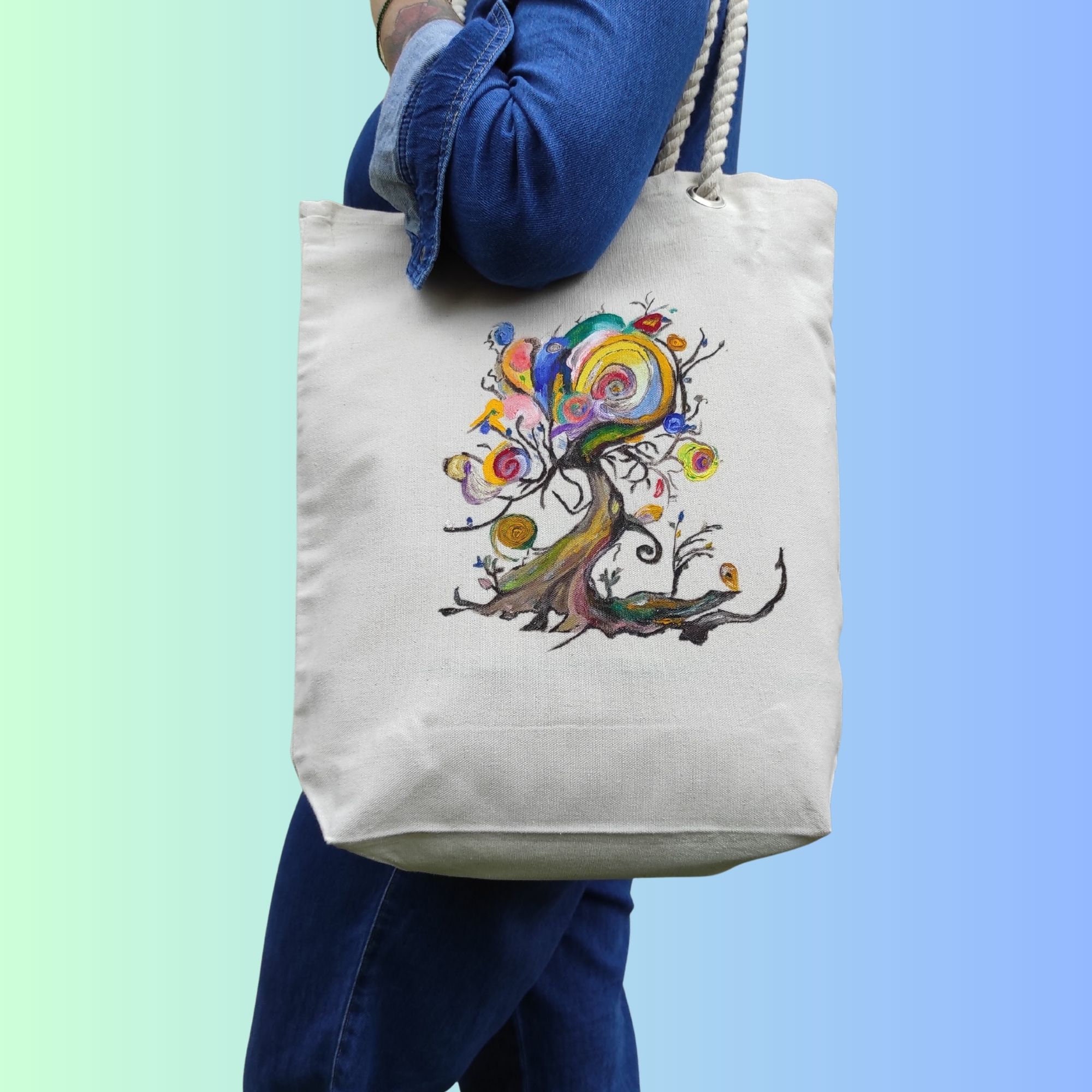 Agata Multicolor Eco-Leather Shoulder Bag