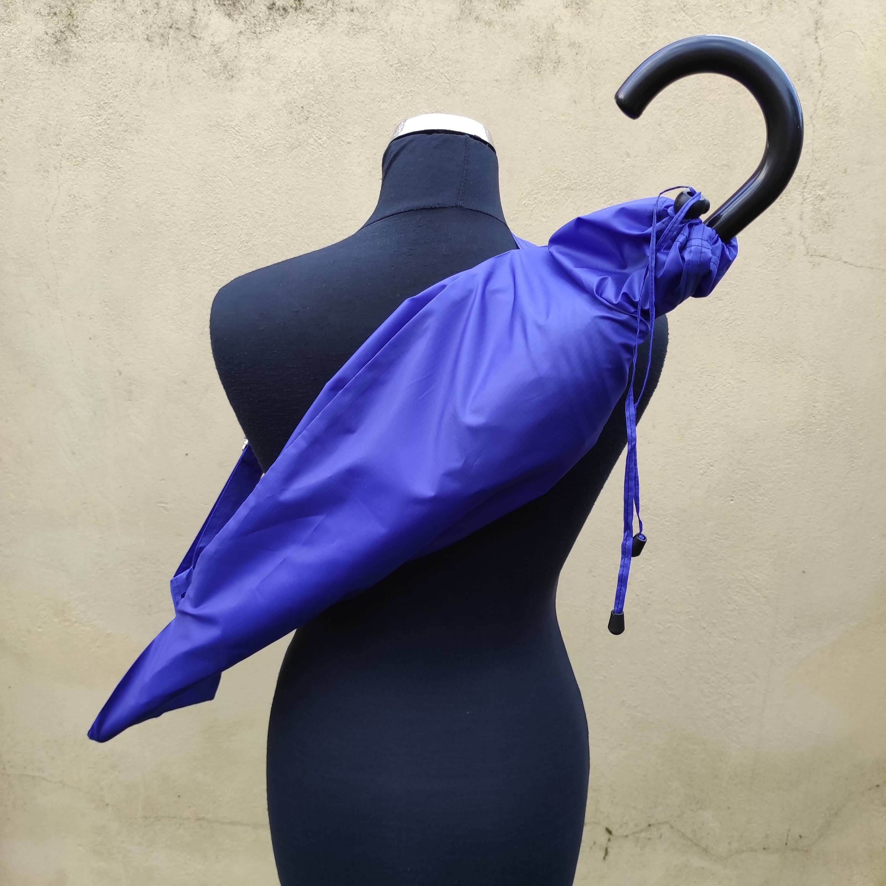 Extra Long Umbrella Carrier. Shoulder Bag for Umbrella. Blue