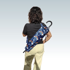Regenschirm Tasche. Sonnenschirm Sling Bag mit Schultergurt.