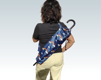 Umbrella Bag. Parasol Sling Bag With Shoulder Strap.