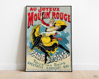 Postcards Pack Moulin Rogue and Lido Cabaret Vintage Posters CC1085 24 cards