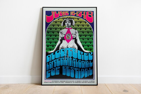 Iconic Image of 1967 Music Festival