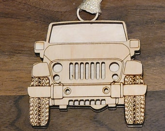 Jeep Christmas Ornament - Etsy