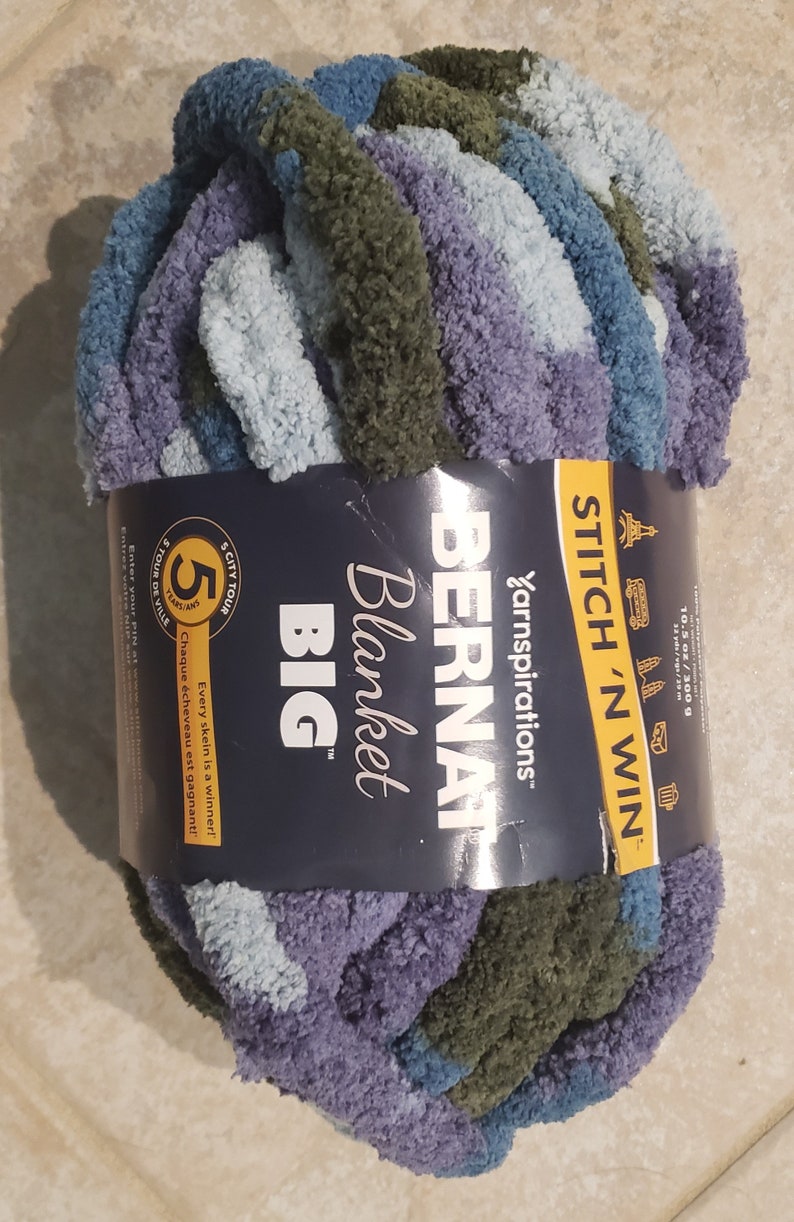 Jumbo Chunky Blanket Yarn Bernat Blanket BIG yarn Arm Yarn Etsy