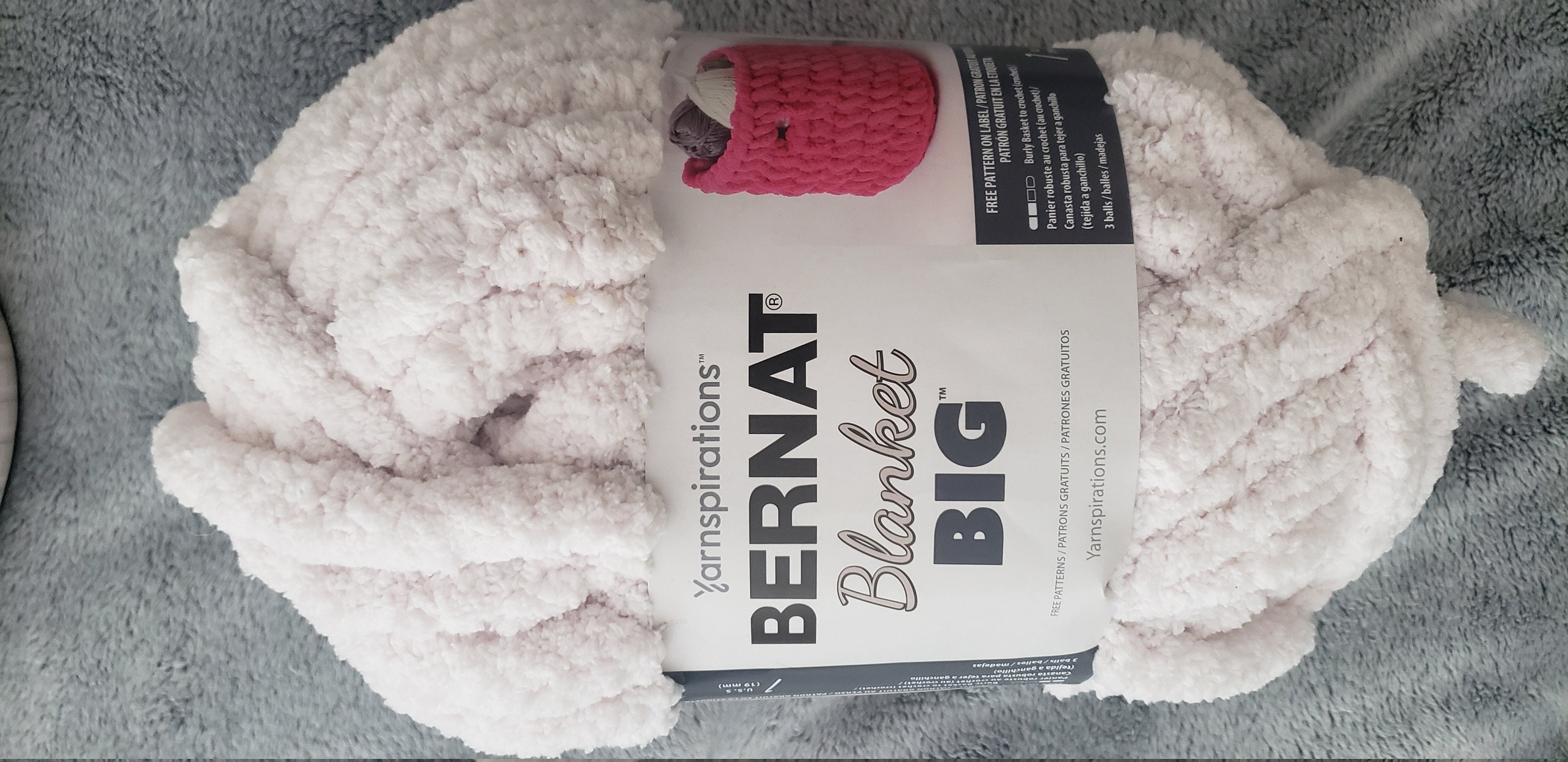 Jumbo Chunky Blanket Yarn Bernat Blanket BIG yarn JUMBO Arm Etsy