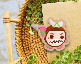 Coconut Warrior Sticker | Water Resistant, Durable