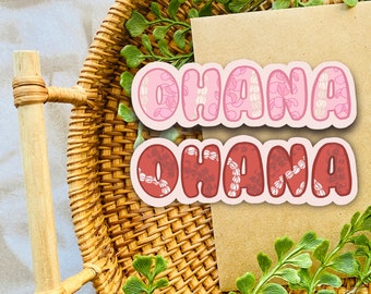 Ohana Sticker | Water Resistant, Durable