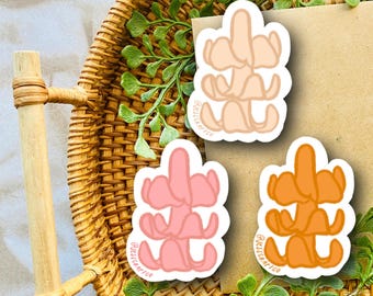 Puakenikeni Baby Lei Sticker | Water Resistant, Durable