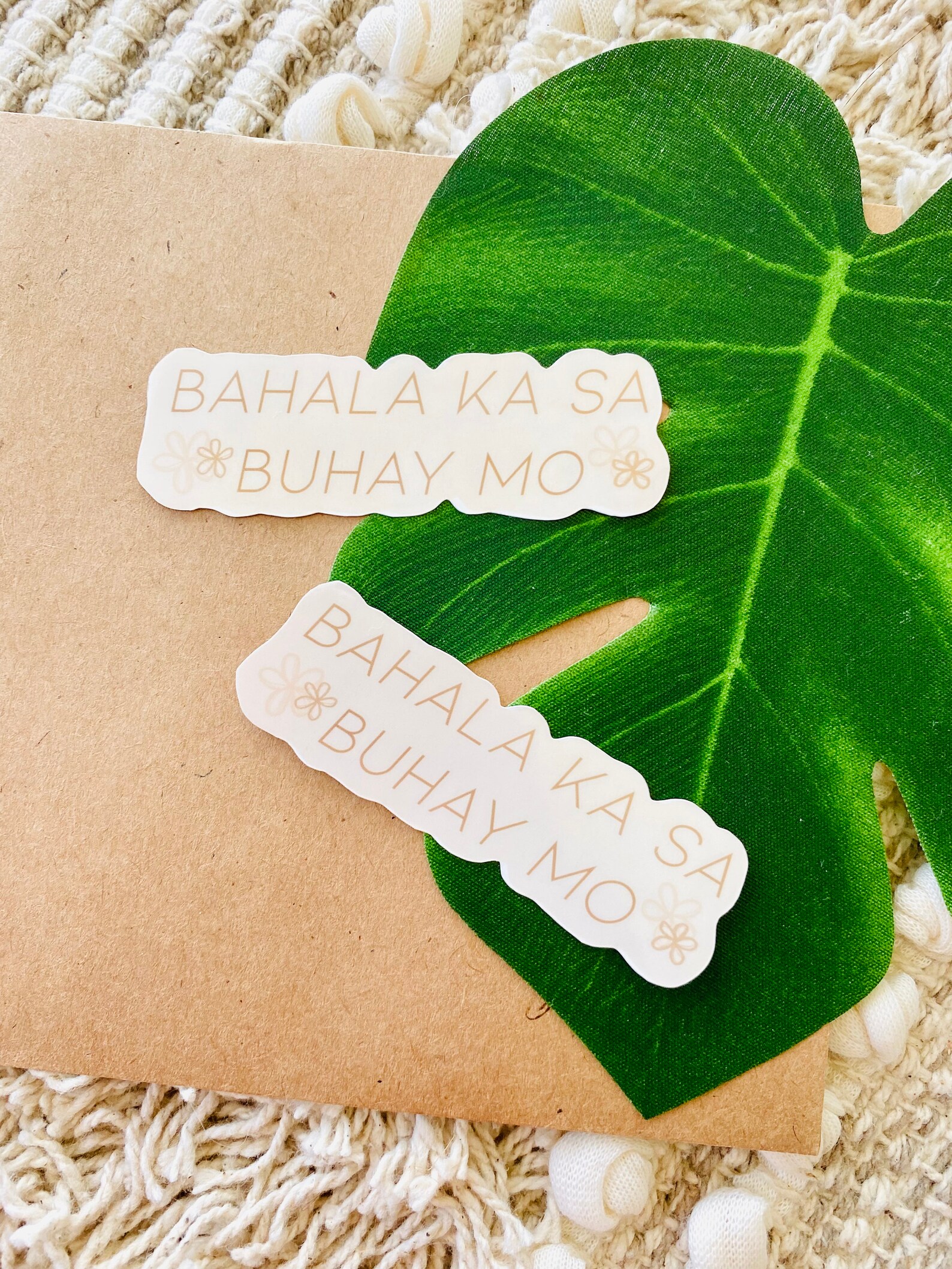 Bahala Ka Sa Buhay Mo Filipino Tagalog Sticker durable | Etsy