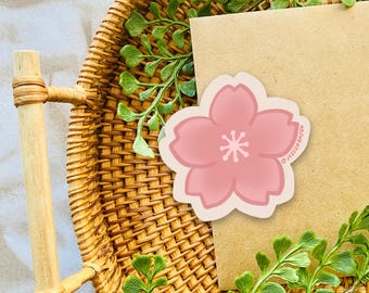 Sakura Sticker | Water Resistant, Durable