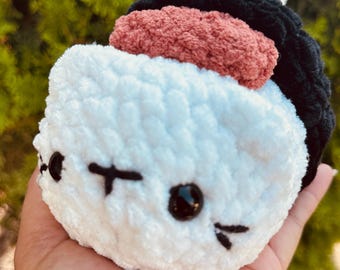 Preorder Cat Musubi | crochet handmade, cute, gifts